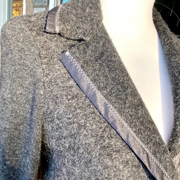 La Fée Maraboutée , Parisian Design house 🇫🇷Fabulously unique Grey Blazer 💕🩷 - Picture 16 of 16